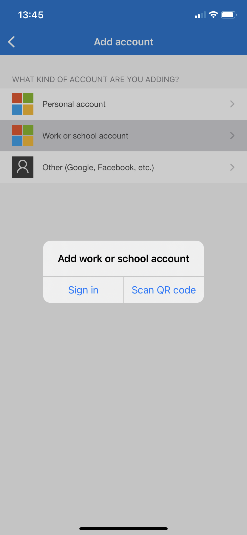 Microsoft Authenticato ISB Knowledge Base